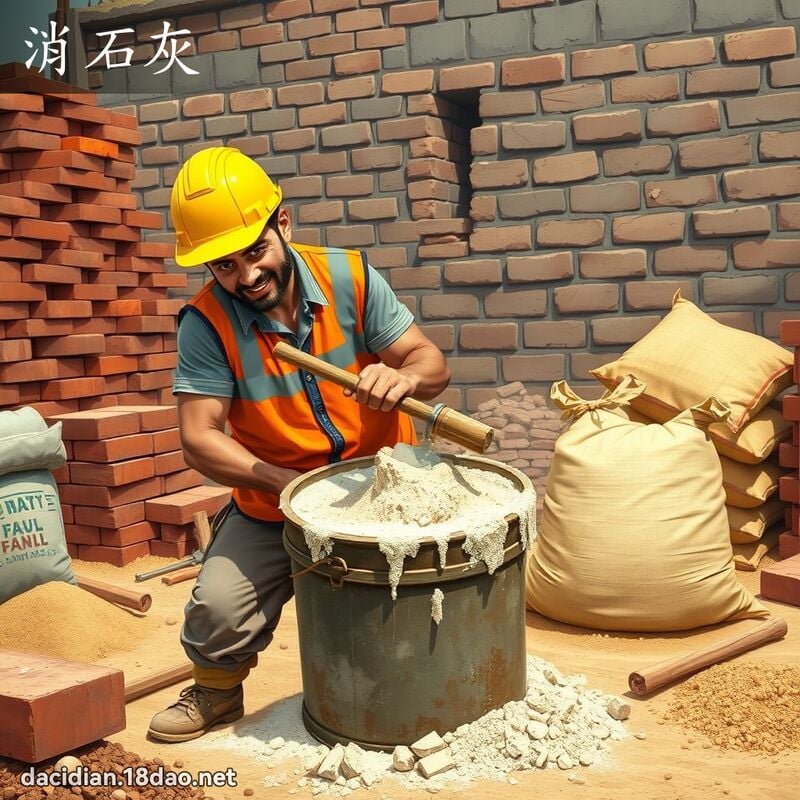 消石灰 - 國語大辭典配圖