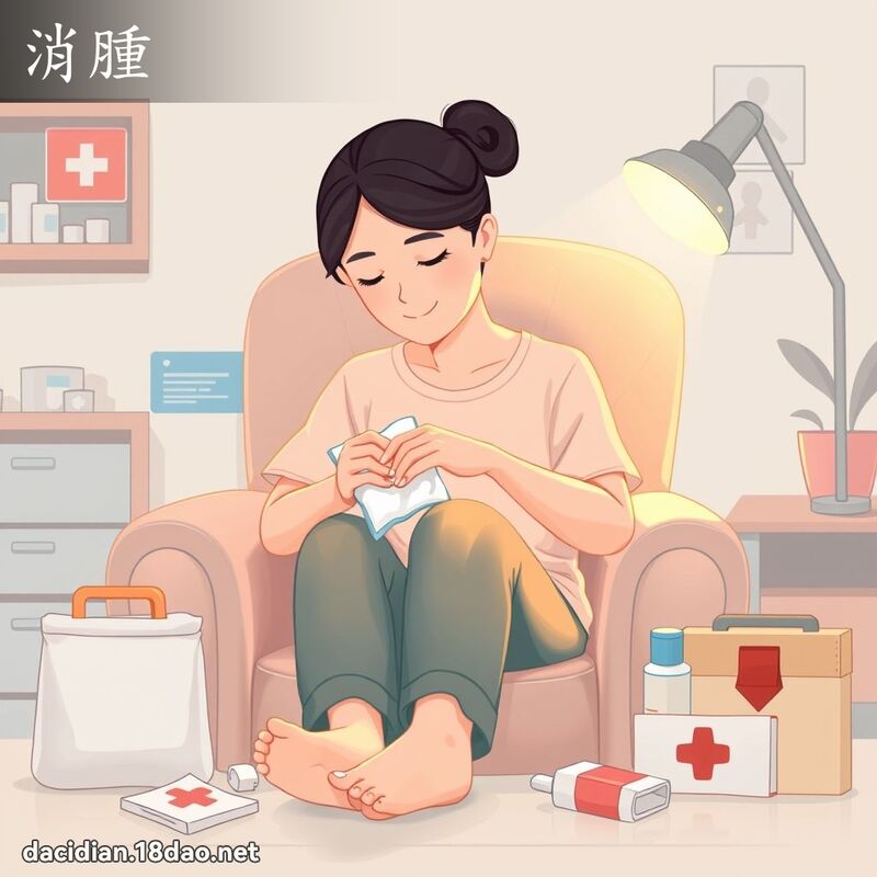 消腫 - 國語大辭典配圖