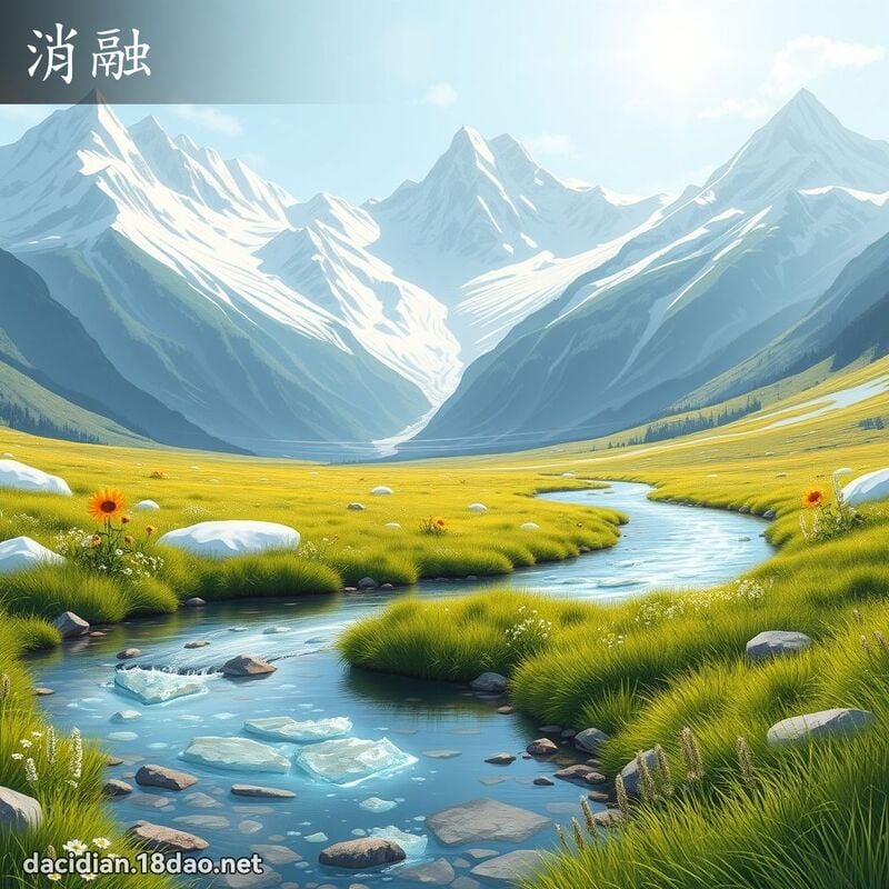 消融 - 國語大辭典配圖