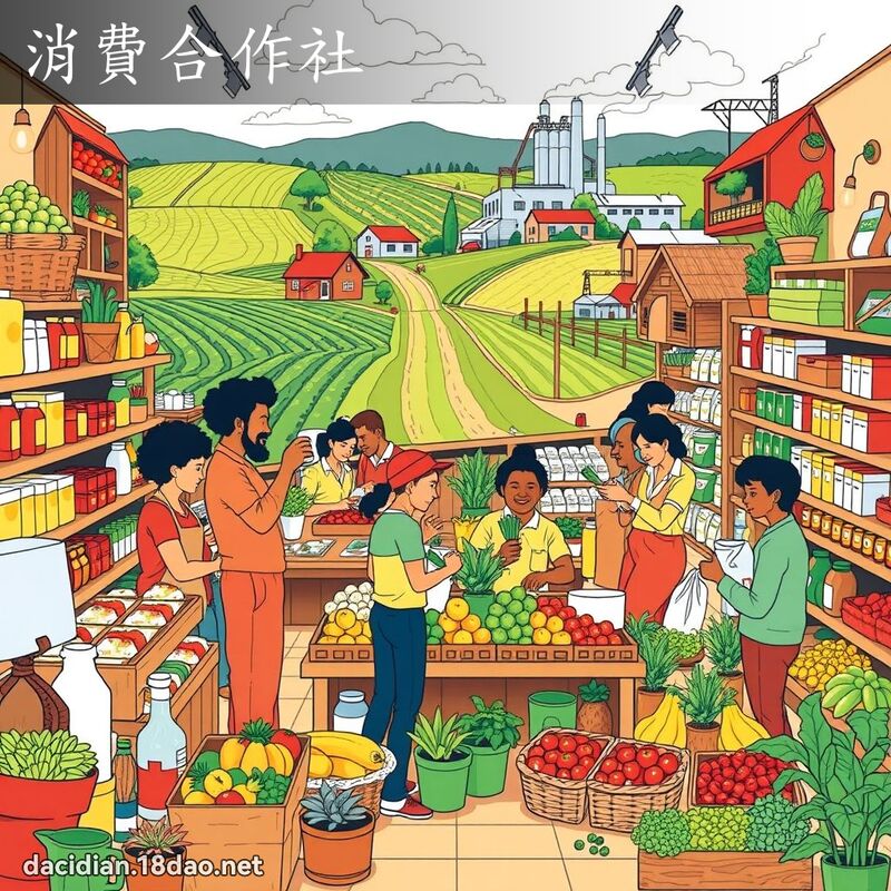 消費合作社 - 國語大辭典配圖
