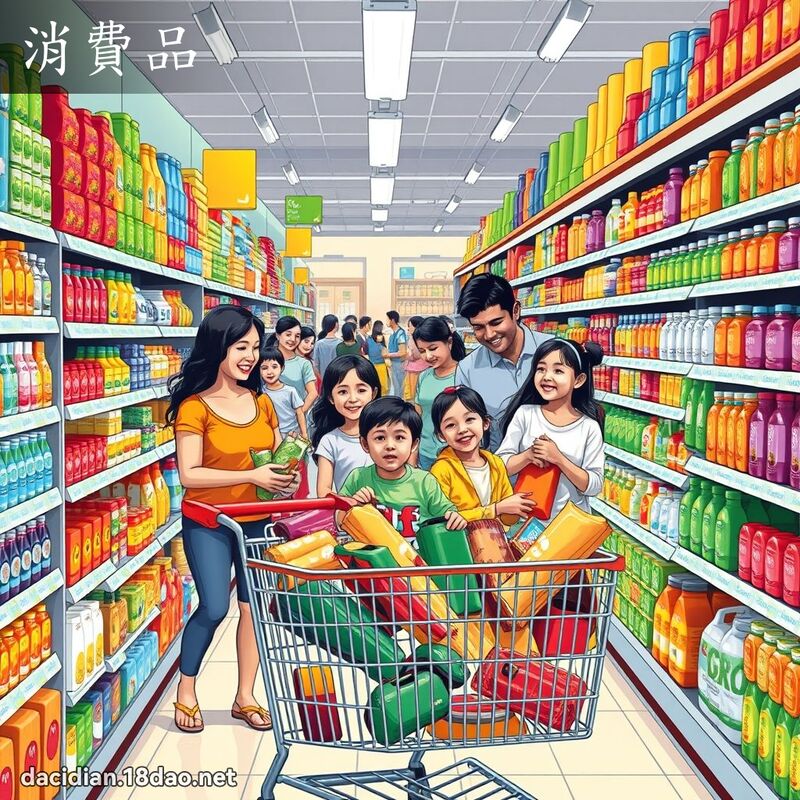 消費品 - 國語大辭典配圖