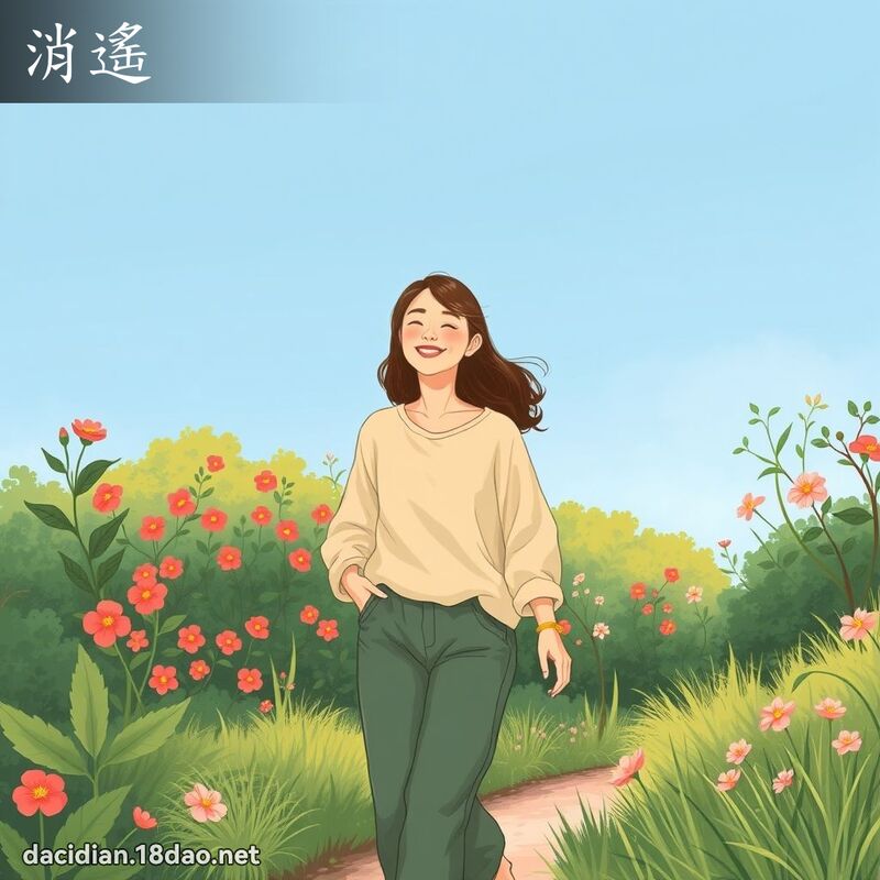 消遥 - 国语大辞典配图