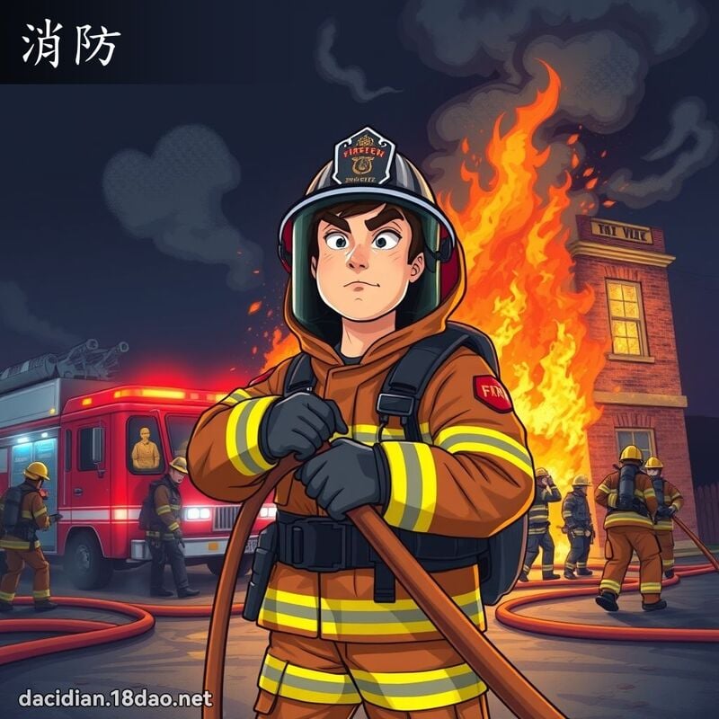 消防 - 國語大辭典配圖