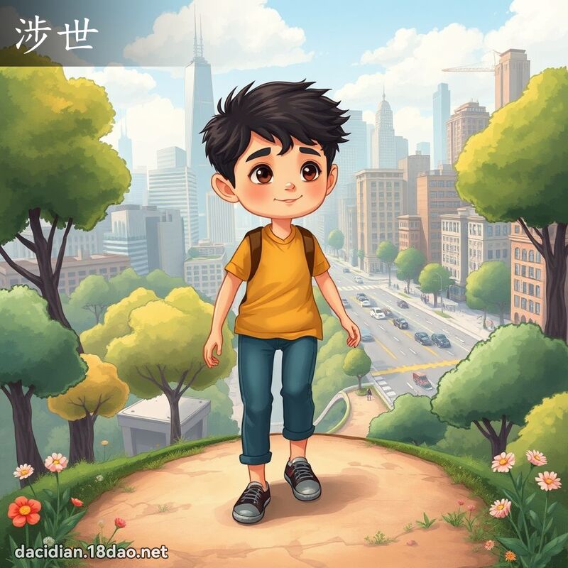 涉世 - 國語大辭典配圖