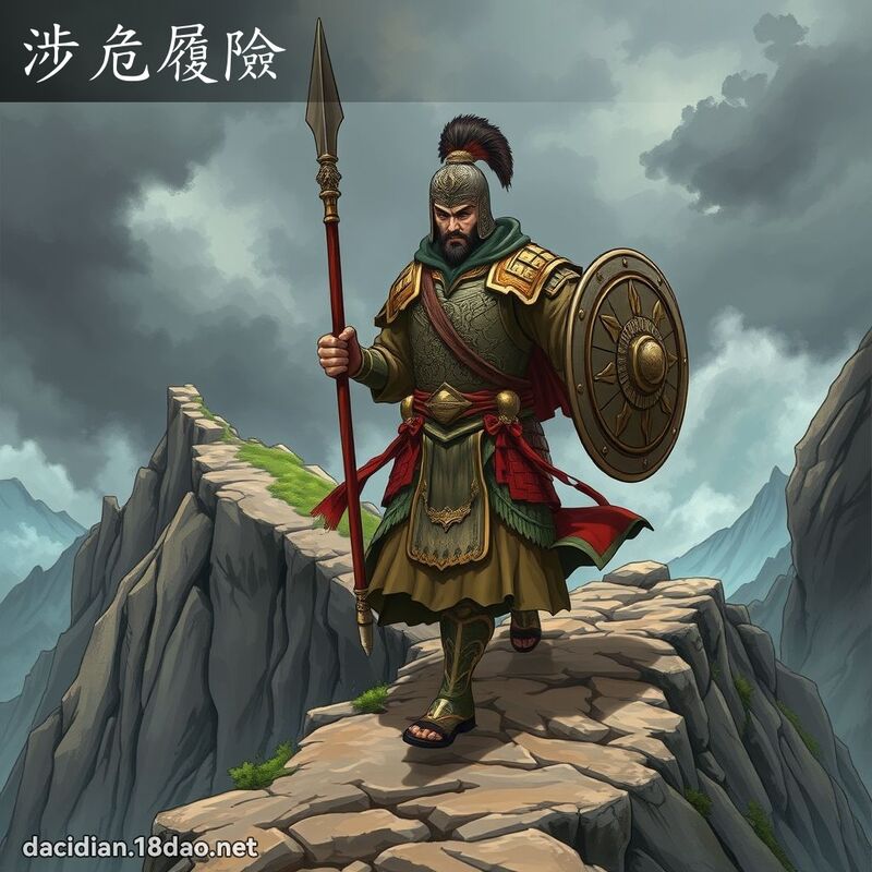 涉危履險 - 國語大辭典配圖