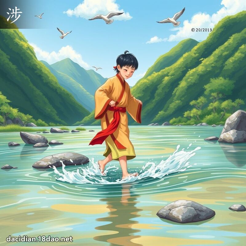 涉 - 国语大辞典配图