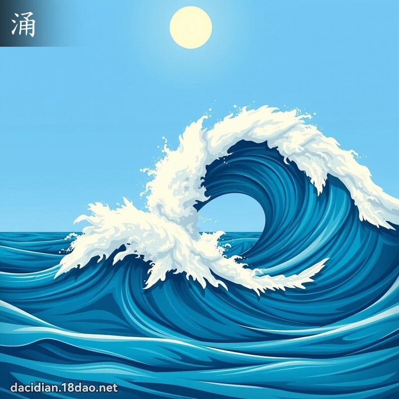 涌 - 国语大辞典配图