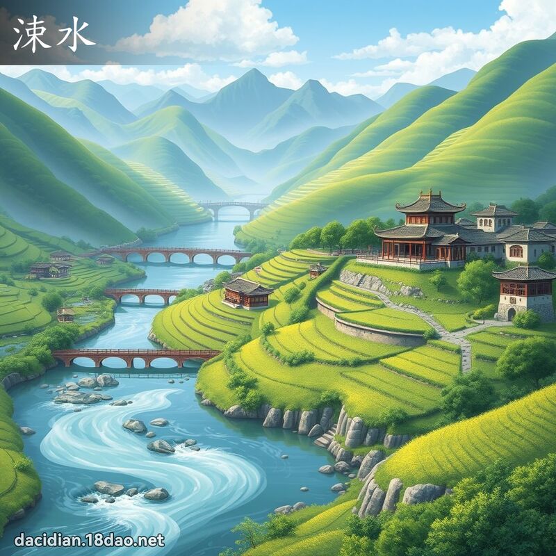 涑水 - 國語大辭典配圖