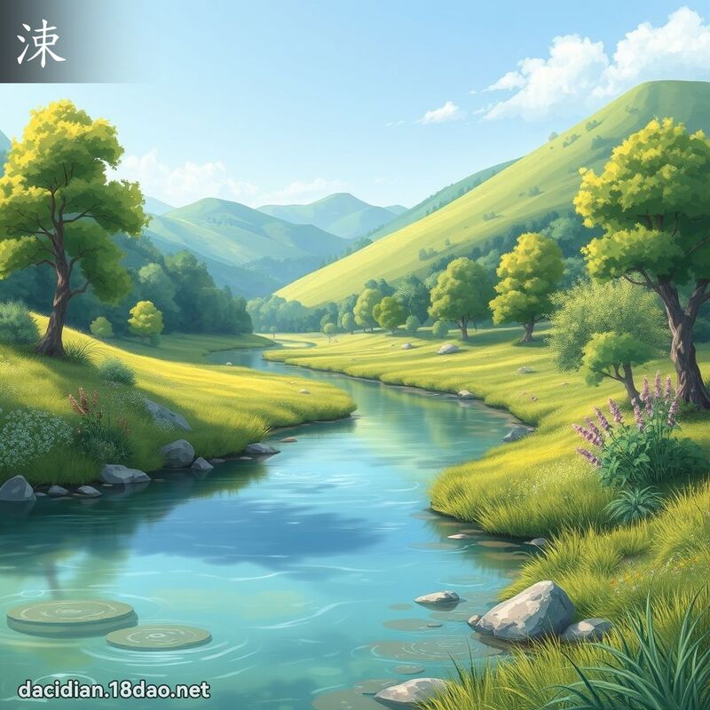 涑 - 國語大辭典配圖
