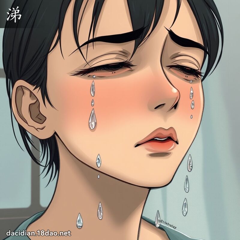 涕 - 國語大辭典配圖