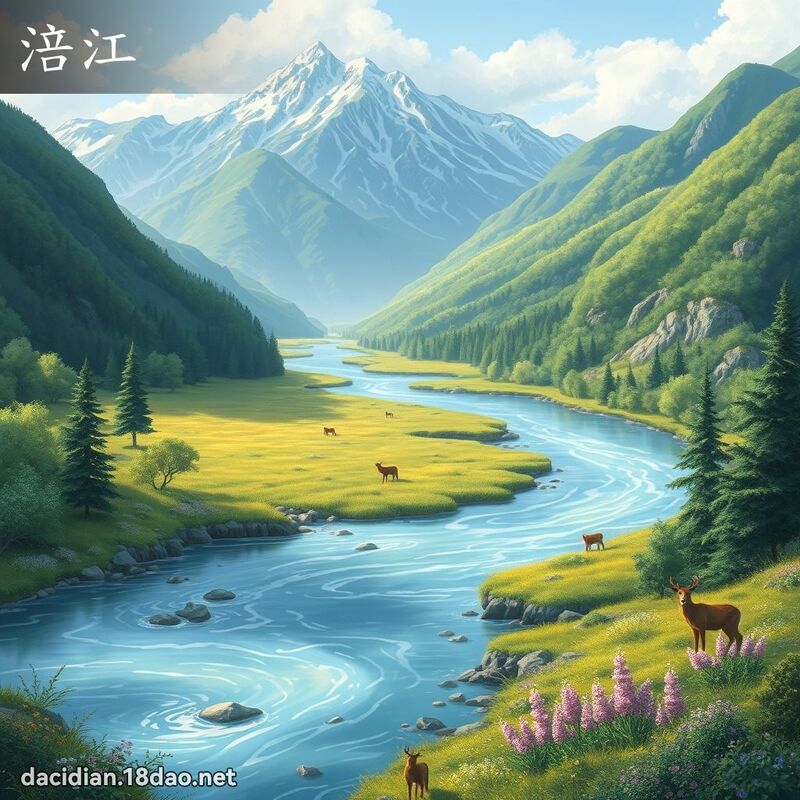 涪江 - 國語大辭典配圖