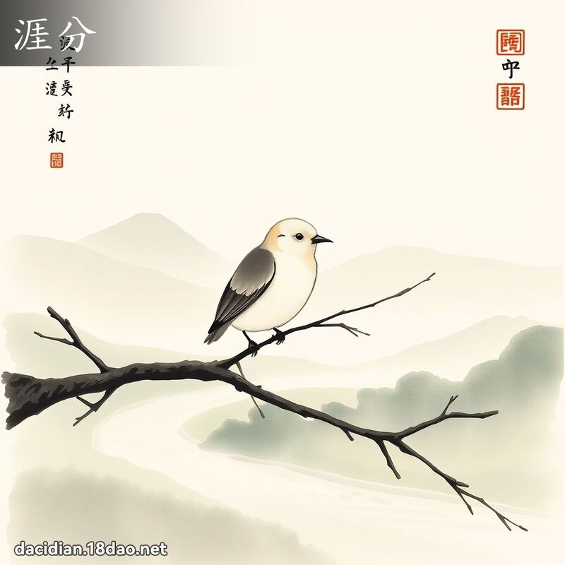 涯分 - 國語大辭典配圖