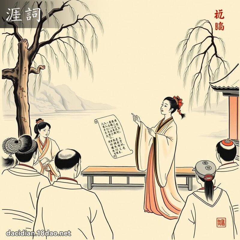 涯词 - 国语大辞典配图