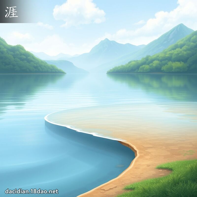 涯 - 国语大辞典配图