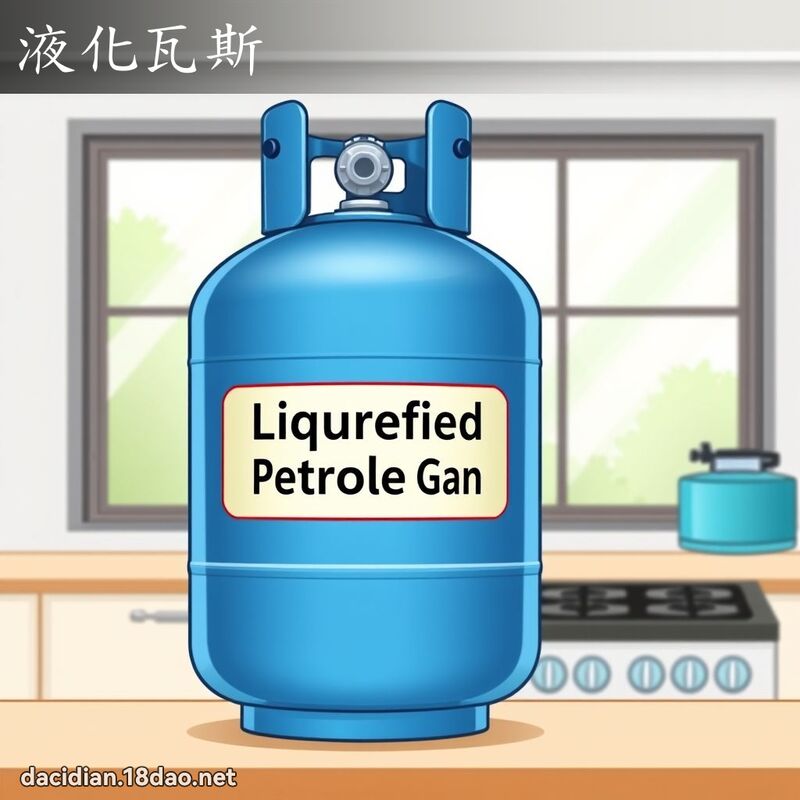 液化瓦斯 - 国语大辞典配图