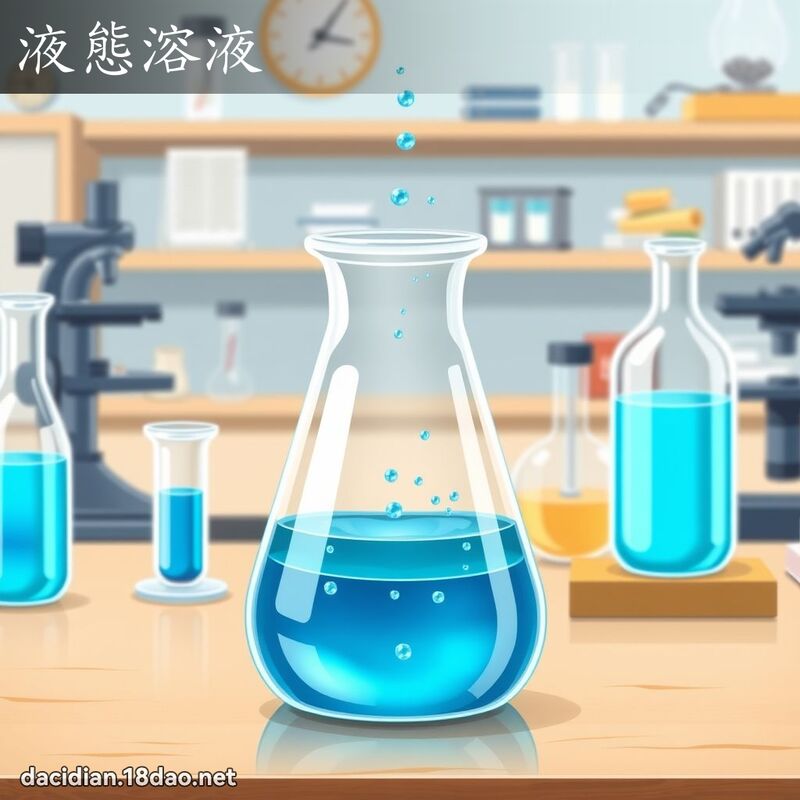 液態溶液 - 國語大辭典配圖