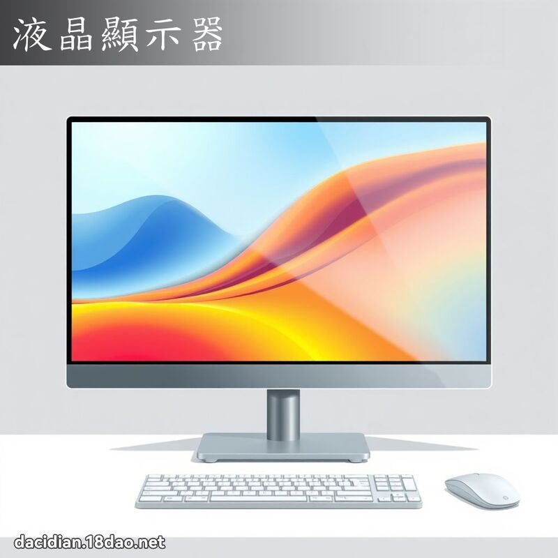 液晶顯示器 - 國語大辭典配圖