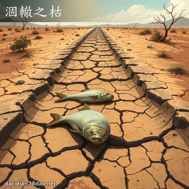 涸轍之枯 - 國語大辭典配圖