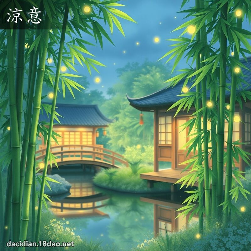 涼意 - 國語大辭典配圖