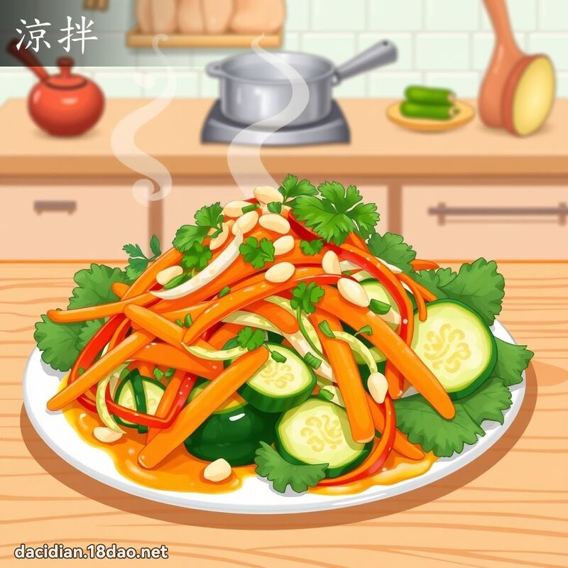 涼拌 - 國語大辭典配圖