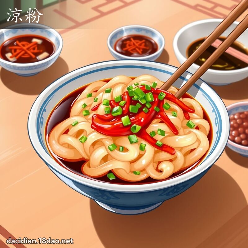 凉粉 - 国语大辞典配图