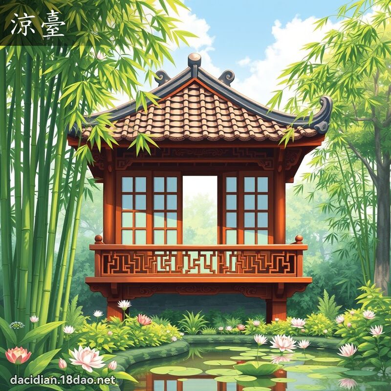 凉台 - 国语大辞典配图