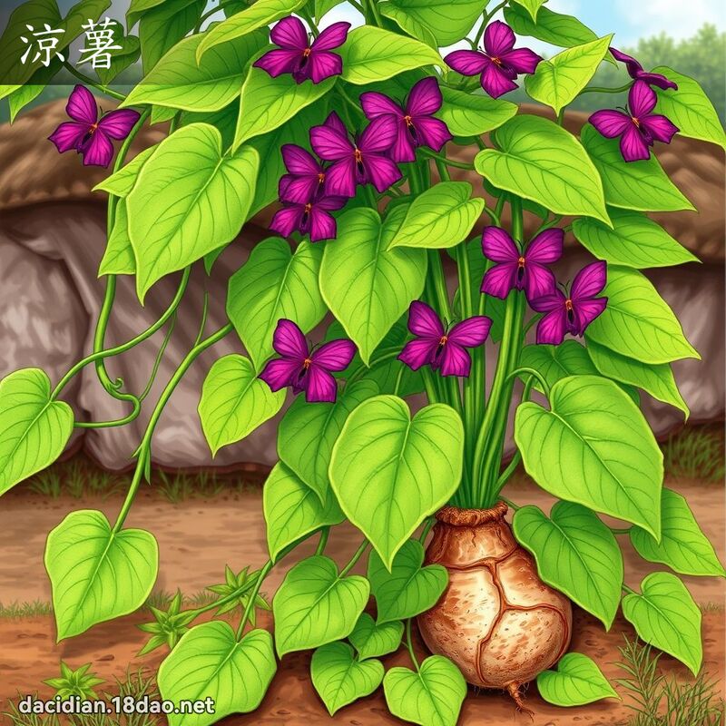 涼薯 - 國語大辭典配圖