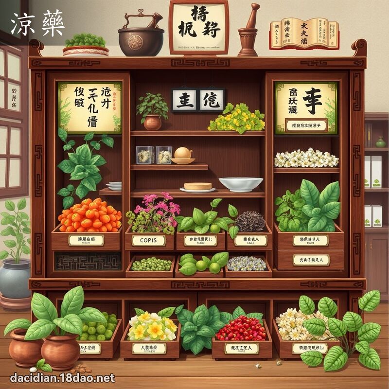 涼藥 - 國語大辭典配圖