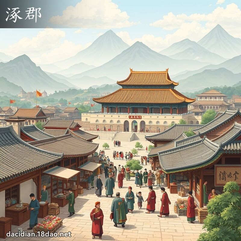 涿郡 - 国语大辞典配图