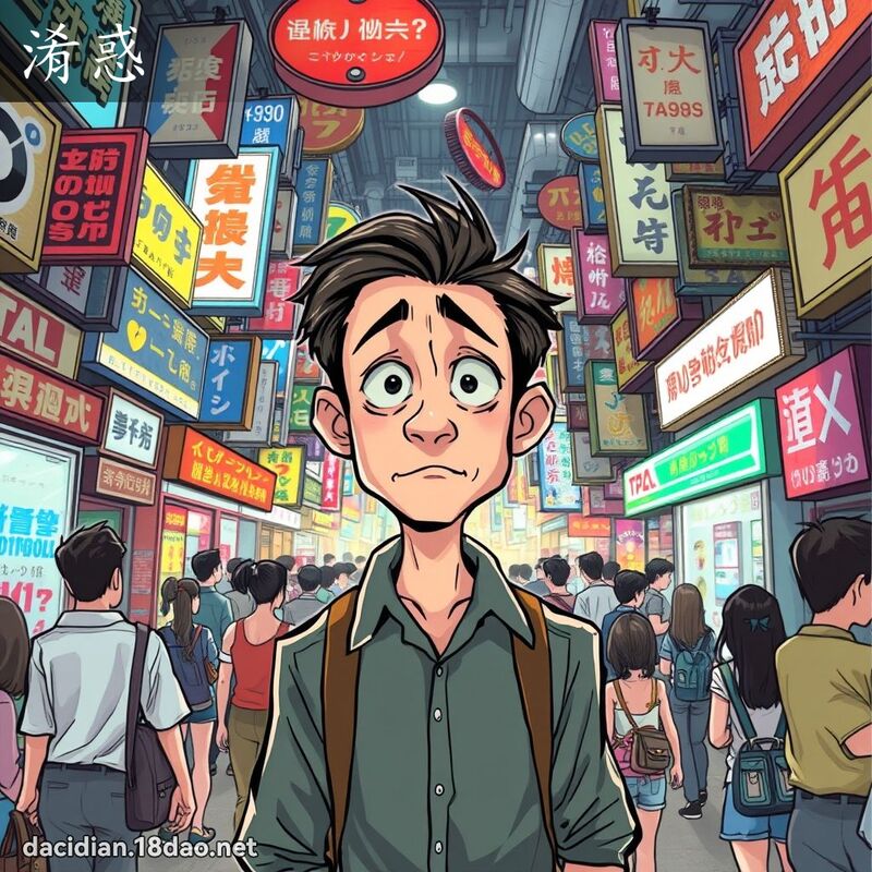 淆惑 - 國語大辭典配圖