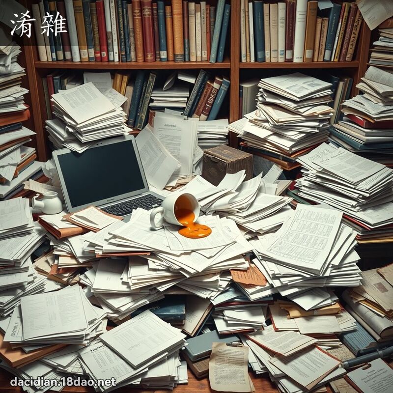淆雜 - 國語大辭典配圖