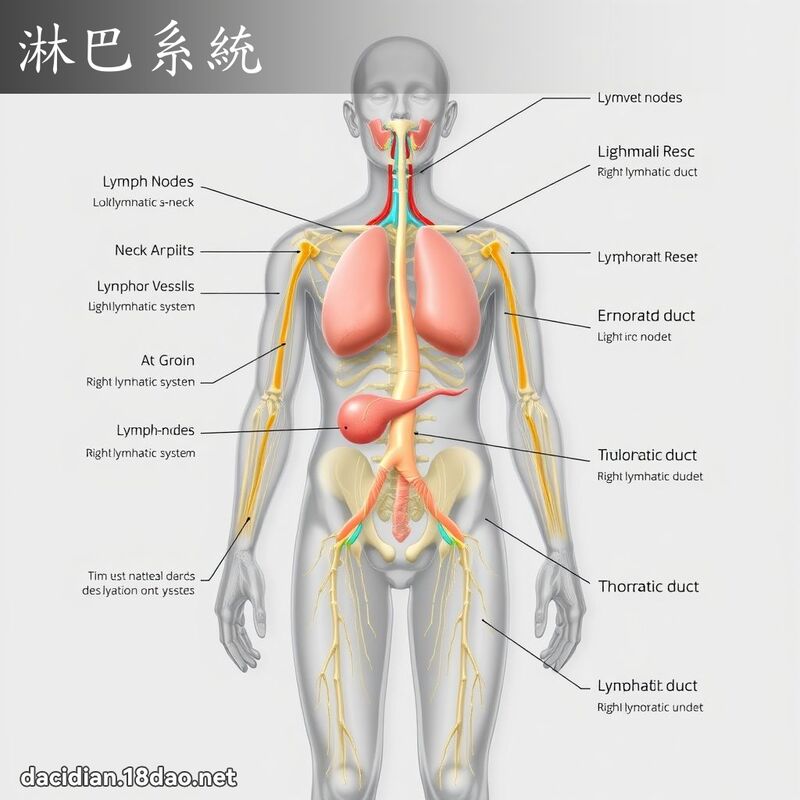 淋巴系统 - 国语大辞典配图