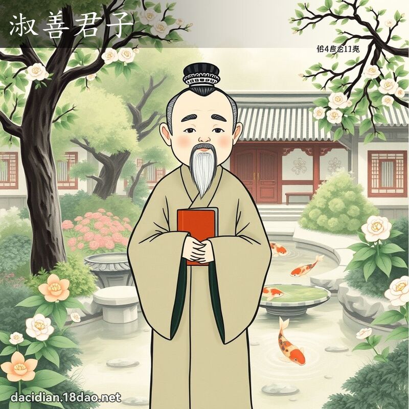 淑善君子 - 国语大辞典配图