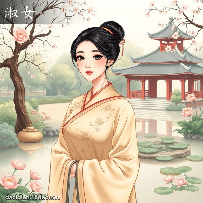 淑女 - 國語大辭典配圖