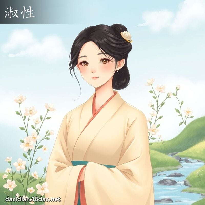 淑性 - 國語大辭典配圖