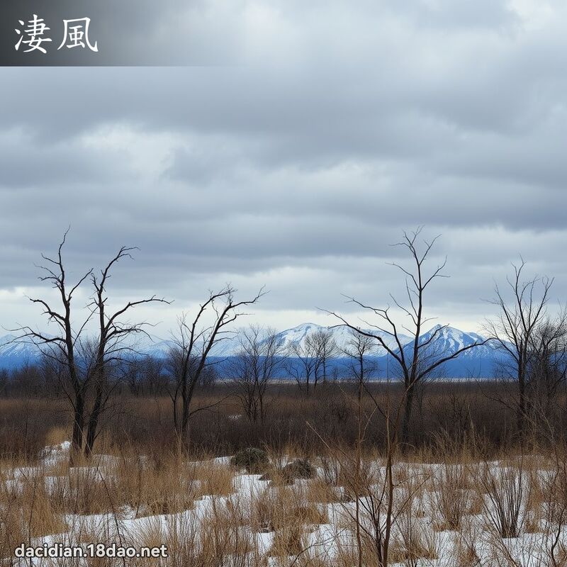淒風 - 國語大辭典配圖