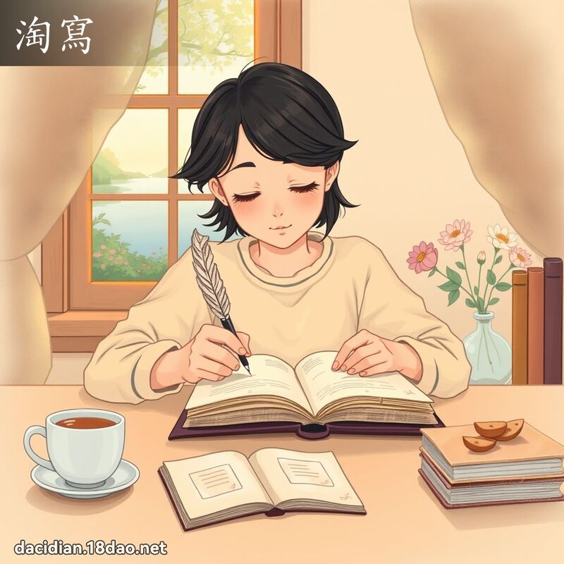 淘寫 - 國語大辭典配圖