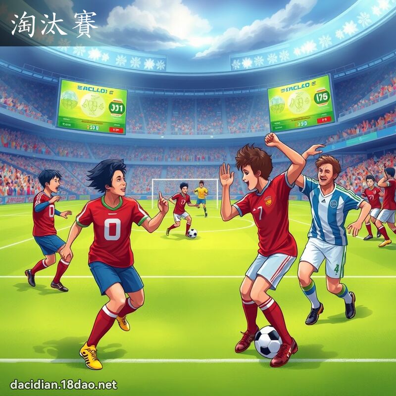 淘汰赛 - 国语大辞典配图