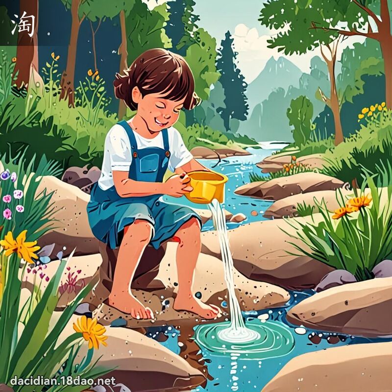 淘 - 国语大辞典配图