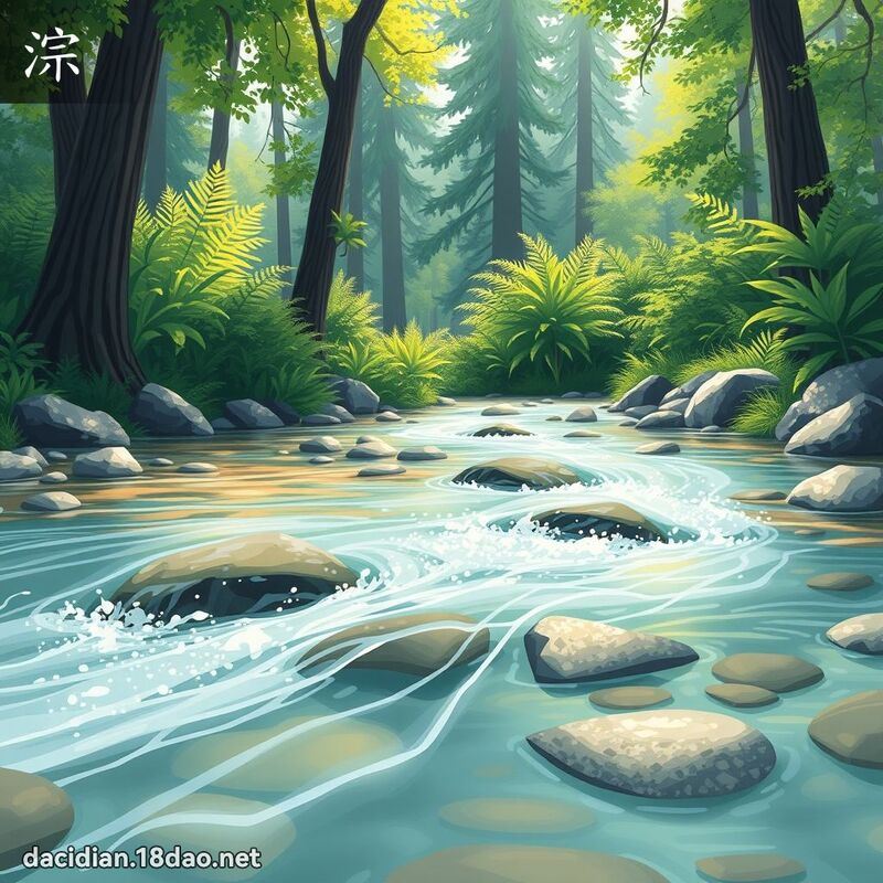 淙 - 國語大辭典配圖