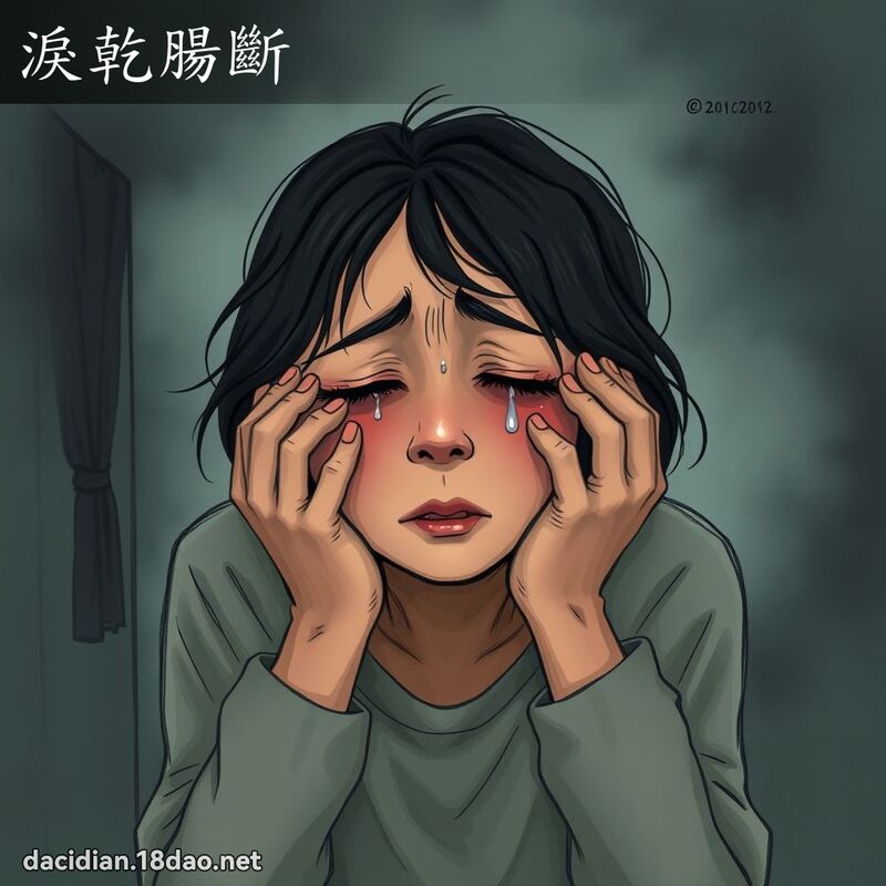 淚乾腸斷 - 國語大辭典配圖