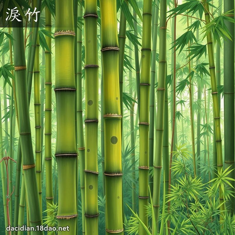 淚竹 - 國語大辭典配圖