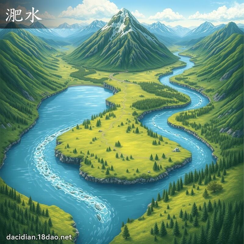 淝水 - 国语大辞典配图