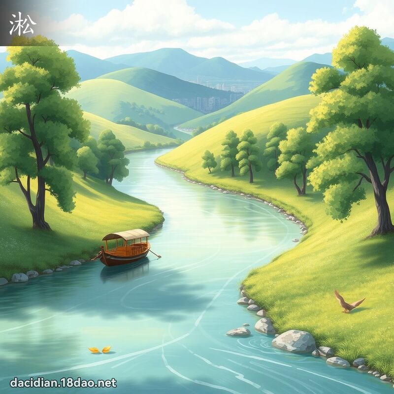 淞 - 国语大辞典配图
