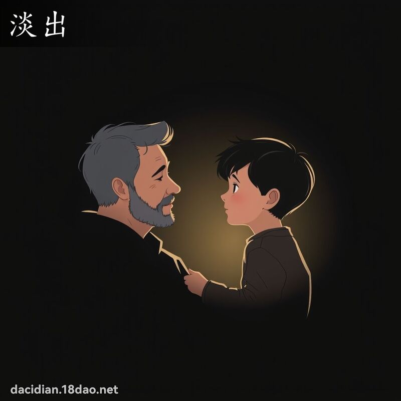 淡出 - 國語大辭典配圖
