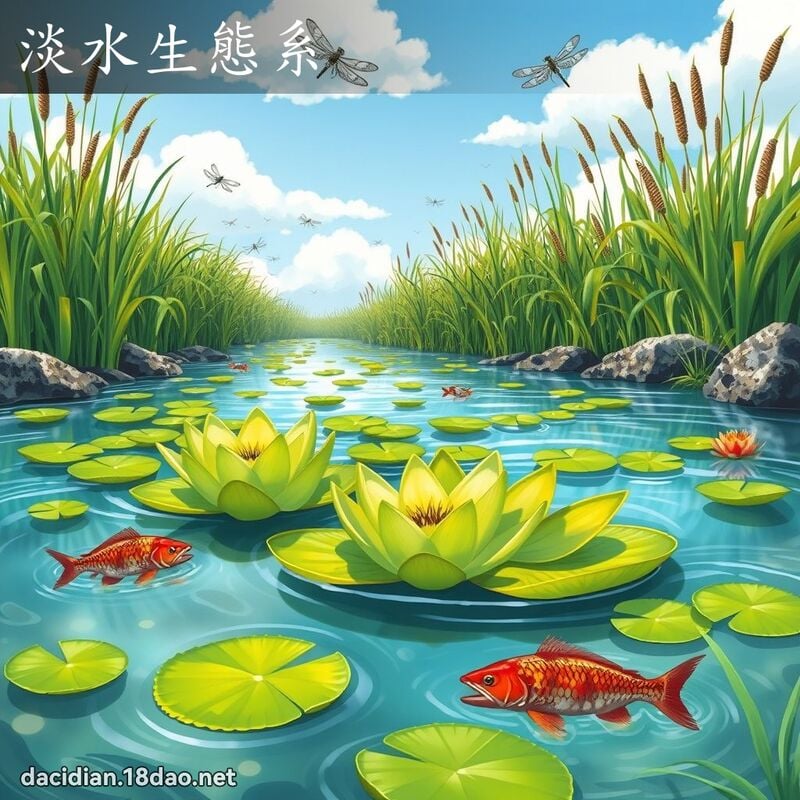 淡水生態系 - 國語大辭典配圖