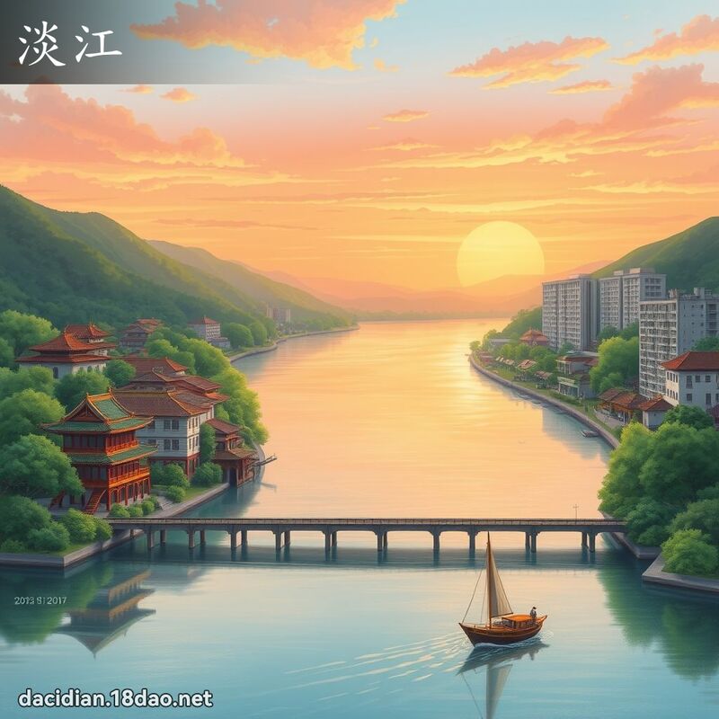 淡江 - 國語大辭典配圖