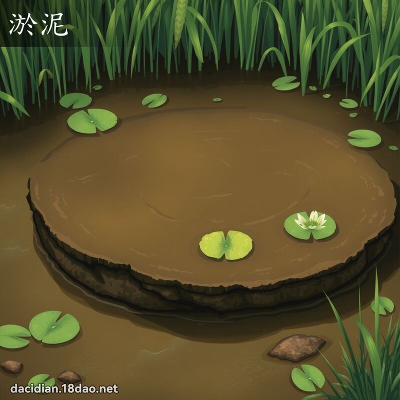 淤泥 - 國語大辭典配圖