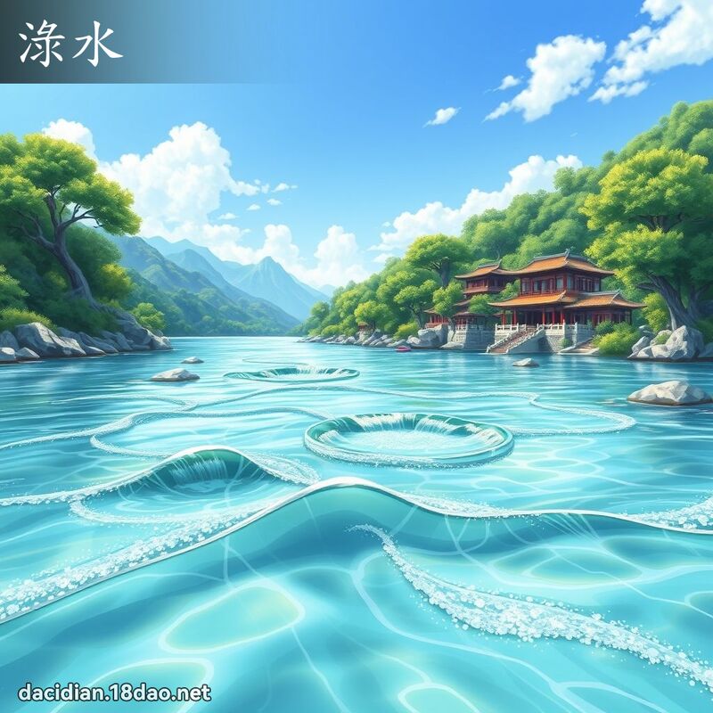 淥水 - 国语大辞典配图
