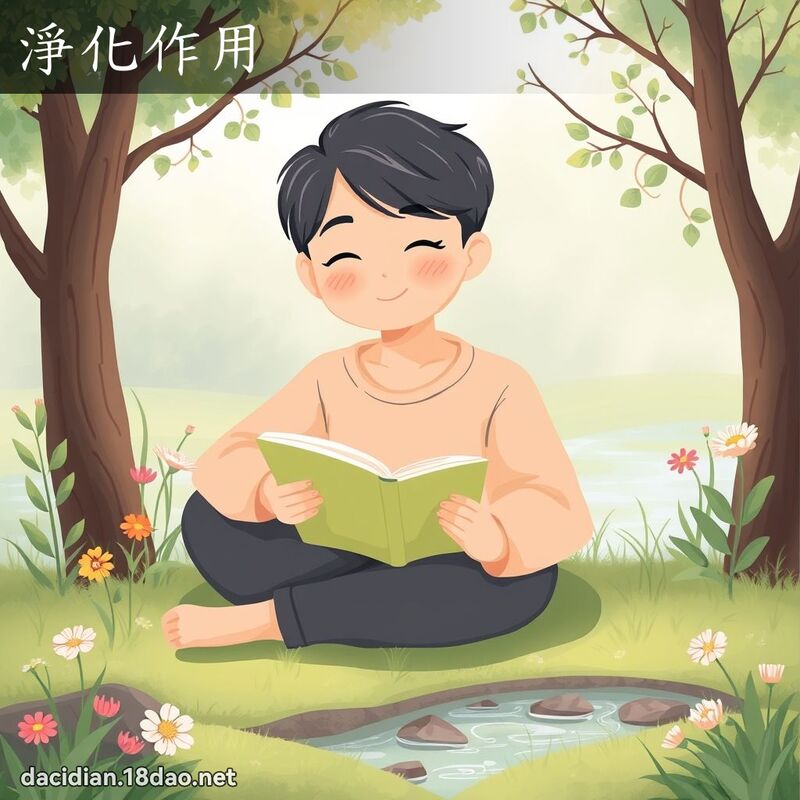淨化作用 - 國語大辭典配圖